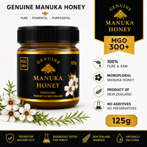MGO 300+ MANUKA HONEY 125g