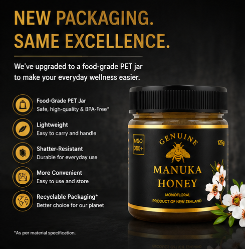 MGO 300+ MANUKA HONEY 125g - Image 7