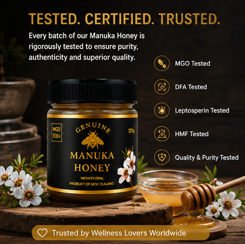 MGO 300+ MANUKA HONEY 125g - Image 4